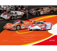 1/64 SPARKY - "PORSCHE 956 #8 6ème + #34 24H Le Mans 1983