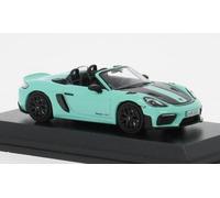 1:64 TARMAC Porsche 718 Spyder Rs Türkis/Black T64MC-008-MG