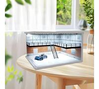 1/64 Vetrina Acrilica con Illuminazione per Il Display di Raccolta di Auto
