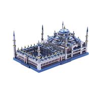 1:680 scala moschea metallo arte scultura modello kit di montaggio decorazione