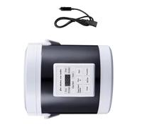 1.6L Capacità Auto e Casa Rice Cooker Piccolo Riscaldamento Veloce Pranzo Box Adatto per Pasti in Famiglia e Avventure All'aperto Apparecchio di Cottura del Riso