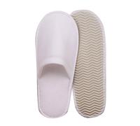 1-6Pairs Monouso Pantofole Punta Chiusa Spa Antiscivolo Hotel Viaggio Invitata