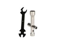 1-7 pezzi Set di chiavi for stampante 3D MK8 MK10 Chiave a bussola a croce for la pulizia degli ugelli Spazzola di rame Strumento Pinzette L for 35 CR-10(1kit tweezer)