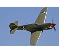 1/7 Scala Americano Ww-Ii Curtiss P-40 Plans, Modelli E Istruzioni