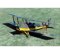 1/7 Scala De Havilland DH.82a Tiger Moth Plans, Modelli E Istruzioni 47ws
