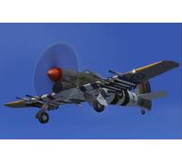 1/7 Scala Inglese Ww-Ii Hawker Typhoon Plans E Modelli 74ws