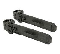 1-70-362 accessorio per valigetta portautensili Carrier brackets, Supporto Nero, Carrier brackets, DeWALT, Toughsystem, 2 pz, Nero