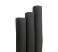 1.70 m Tubo di Isolamento, Schiuma Tubi, Guaina in Gomma Elastomerico Flessibile Spessore 9.0 mm per Esercizi, Portapacchi Tetto, ID 6-60 mm(13.0mm=1/2")