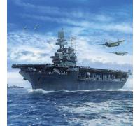 USS Enterprise CV-6 The Battle Of Midway 80th Anniversary 1:700 Plastic Kit