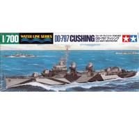 1/700 Modellino Nave da Guerra USS Destroyer DD797 Cushing (Importato da Giappon
