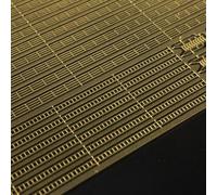 1/700 Scala Nave da guerra Modello PhotoEtched PE Corrimano e scala Ringhiera in rame, parti di incisione per la costruzione di navi modello CYPE005