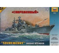 Russian Destroyer Sovremenny 1:700 Plastic Model Kit 9054 ZVEZDA