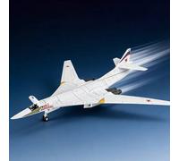 1:72/1:100 Scala Modello di Aereo Assemblabile, Ruote Mobili, Con Supporti per Missili e Cabina di Pilotaggio Trasparente, Essenziale per Collezione e Esposizione, Ideale per Appassionati di Aviazione