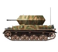 1/72 3.7Cm Flak 43 Flakpanzer Iv ``Ostwind`` Lexa Model NUOVO