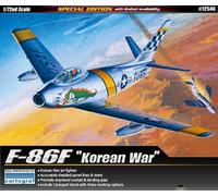1:72 Academy Usaf F-86F Korean War Kit ACD12546 Modellino
