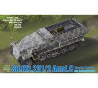 1:72 DRAGON Sd.Kfz.251/2 Ausf.C Rivetted Version Mit Granatwerfer Kit DR7308
