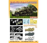 1:72 DRAGON Sd.Kfz.251 Ausf.C Mit Wurfrahmen 40 Kit DR7306