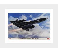 1:72 HASEGAWA Lockheed Martin Sr-71 Blackbird A Version First 1968 Kit HA02464