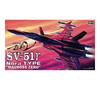 SV-51 Nora Type Macross Zero 1:72 Plastic Model Kit HASEGAWA