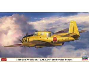 1:72 HASEGAWA Tbm-3S2 Avenger J.M.S.D.F. 3Rd Service School Kit HA02386