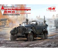 ICM 72473 1/72 Type G4 Partisanenwagen with MG 34, WWII German vehicle