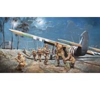1:72 Italeri As 51 Horsa Mk.I W/Britisk Paratroopers Kit IT1356 Modellino