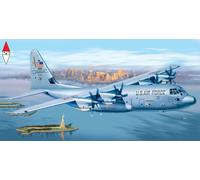 Italeri IT1255 C 130 HERCULES KIT 1:72 Modellino