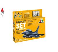 1:72 ITALERI Lockheed Martin F-16C/D Fighting Night Airplane 1978 Kit IT72009