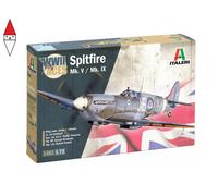 1/72 Italeri Spitfire Mk.V / Mk.Ix Aces IT1482