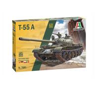 Italeri 7081 T-55 A, scala 1:72, plastic model kit, modello in plastica da monta