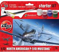 Airfix A55013 - Set Di Avvio 1/72 - North American P-51D Mustang - Nuovo
