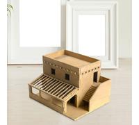 1/72 Kit di costruzione del modello di casa Scenario di layout per la