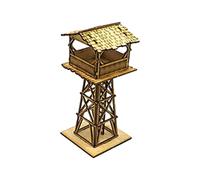 1/72 Kit modello di edificio della torre di guardia Modello di casa in