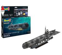 1/72 Kit Revell Model Set German Midget Submarine Type Molch 65187