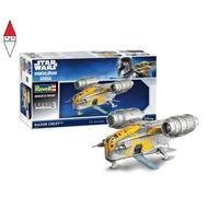 Revell 06747 Star Wars The Mandalorian and Grogu Movie: Razor Crest Scala 1:72 - Kit modello in plastica non costruita/non verniciata
