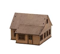 1/72 Materiali da costruzione del paesaggio del modello di casa europea per