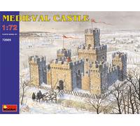 1:72 Miniart Medieval Castle. Kit MIN72005 Modellino