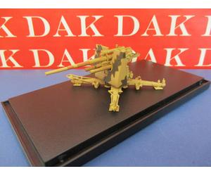 1/72 Modellino Cannone Antiaereo Anti Tank Gun 88mm Flak 15. Pz. Div. DAK 1942