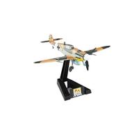1:72 Per gli appassionati di collezionismo statico modelli caccia BF109G-2 o decorazioni da scrivania Set da gioco per hobby in miniatura
