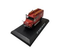 1:72 Per LF 16 MAN 450 HA-LF Camion Dei Pompieri In Lega Rossa Modello Di Auto Con Portapacchi Veicolo Funzionante