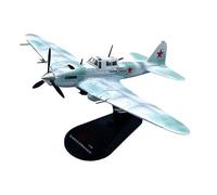 1:72 Pressofuso In Lega Sovietica IL2 Aereo Da Attacco Da Combattimento Versione Invecchiata Modello Da Caccia Metal Plane