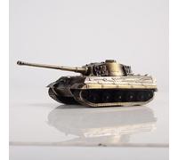 1/72 PzKpfw VI King Tiger Ausf. B Serbatoio Pesante Modello di Carro Armato, Modello Militare Modello Decorativo (Bronzo)