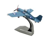 1/72 Scala WWII US Navy F4F Wildcat Fighter Modello Modello Lega Modello Diecast Aereo Giocattolo per Collezione
