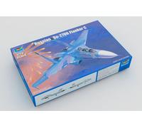 1:72 TRUMPETER KIT Russian Su-27Ub Flanker C Fighter TR01645