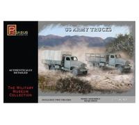 Pegasus Hobbies 1/72 Us Army Trucks (2) Pgh7651