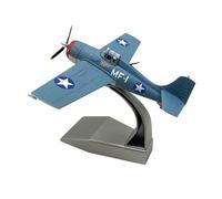 1:72 WWII US Navy F4F Wildcat Fighter Model Simulation Aircraft Model Aviation Toy Aircraft Kits per collezione e regalo