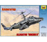 1:72 Zvezda Kamov Ka-52 "Alligator" Combat Helicopter Kit Z7224 Modellino