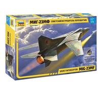 Mig / 23mf "Flogger" Soviet Interceptor Plastic Kit 1:72 Model ZVEZDA