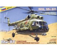 1:72 Zvezda Mil Mi-8t Soviet Helicopter Kit Z7230 Modellino