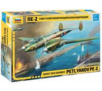 ZVEZDA 1/72 SOVIET DIVE BOMBER PETLYAKOV PE-2